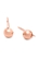 Show details for Professional Spherical Rose Gold Plated Earrings