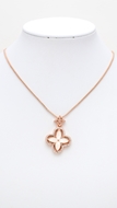 Picture of Cheaper Rhinestone Rose Gold Plated Necklaces
