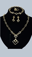 Picture of Excellent Quality  Brass Geometric 4 Pieces Jewelry Sets