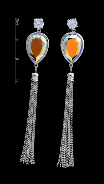 Picture of Original Design Tassels Swarovski Element Drop & Dangle