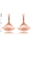 Show details for Cost Worthy Zine-Alloy Rose Gold Plated Drop & Dangle