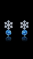 Picture of Long Lasting Sea Blue Zine-Alloy Stud 