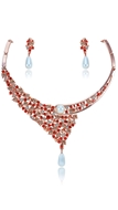 Picture of Beautiful Red Zinc-Alloy 2 Pieces Jewelry Sets