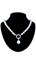 Show details for Online Venetian Pearl Cubic Zirconia Collar 16 OR 18 Inches