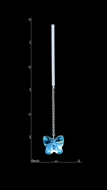 Picture of Enchanting Butterfly Swarovski Element Drop & Dangle