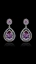 Show details for Discount Big Platinum Plated Drop & Dangle