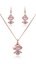 Show details for Innovative And Creative Rose Gold Plated Small 2 Pieces Jewelry Sets