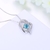Picture of Kind  Platinum Plated Blue Necklaces & Pendants
