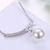 Picture of First Class Venetian Pearl Platinum Plated Necklaces & Pendants