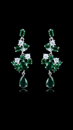 Picture of High Quality Cubic Zirconia Luxury Drop & Dangle