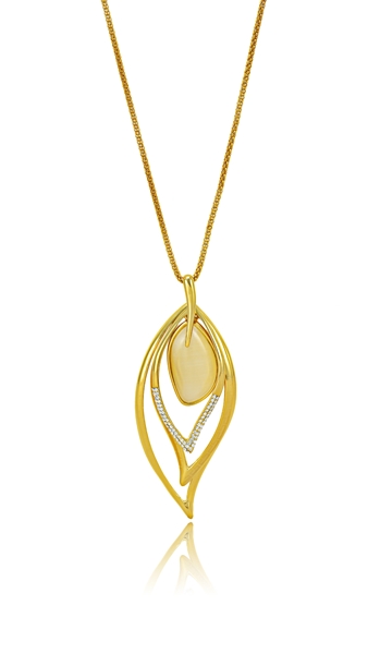 Picture of Delicate Gold Plated Classic Long Chain>20 Inches