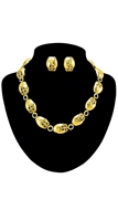 Picture of Simple And Elegant Gold Plated Rhinestone 2 Pieces Jewelry Sets