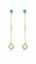 Show details for Shinning Zinc-Alloy Big Drop & Dangle