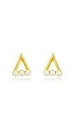 Picture of Novel Style Zinc-Alloy Venetian Pearl Stud 