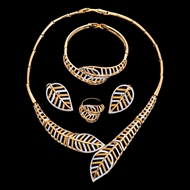 Picture of Cheapest Gold Plated African Style 4 Pieces Jewelry Sets