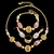 Picture of Unique Multi-Tone Plated African Style 4 Pieces Jewelry Sets