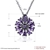 Picture of Sparkling Purple Gunmetel Plated Necklaces & Pendants