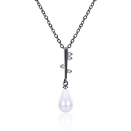 Picture of Cheapest White Gunmetel Plated Necklaces & Pendants