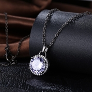 Picture of The Best Discount Gunmetel Plated Necklaces & Pendants