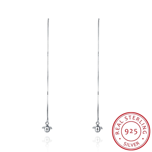 Picture of Fabulous Platinum Plated Drop & Dangle