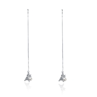 Picture of Mainstream Of  Platinum Plated Drop & Dangle