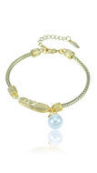 Picture of Fashion Design Venetian Pearl Oxide Bracelets