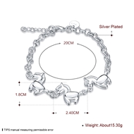 Picture of Best China Platinum Plated Bracelets