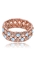 Show details for Nickel And Lead Free Crystal Rose Gold Plated Bangles