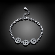 Picture of Well Made Platinum Plated Bracelets