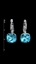 Show details for Fashion Watches Making Supplier Swarovski Element Platinum Plated Hook