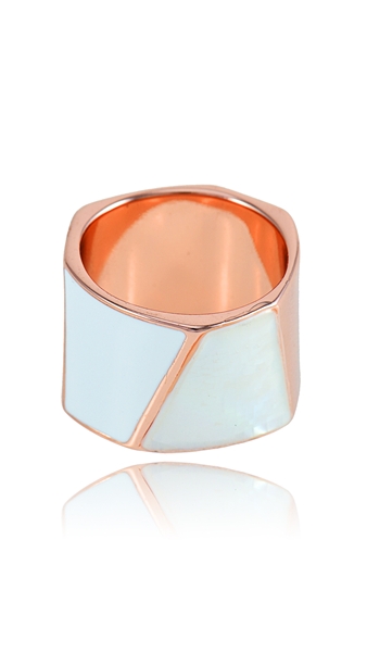 Picture of Customized  Big Rose Gold Plated Fashion Rings
