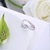 Picture of Charming White Platinum Plated Fashion Rings