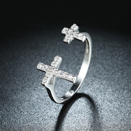 Picture of Newest Platinum Plated Fashion Rings