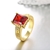 Picture of High Efficient Red Fashion Rings