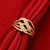 Picture of Beauteous Red Fashion Rings