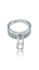 Show details for Sparkling And Fresh Colored Platinum Plated Keys/Lock Fashion Rings