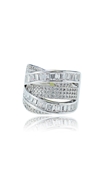 Show details for Lovely And Touching Cubic Zirconia Platinum Plated Fashion Rings