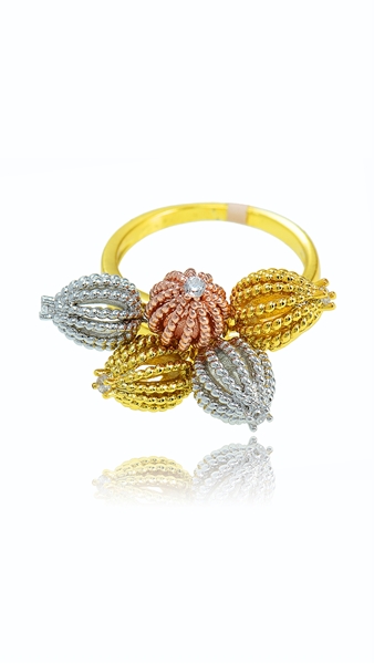 Picture of Excellent Quality  Big Multi-Tone Plated Fashion Rings