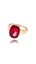 Show details for Unique And Creative Rose Gold Plated Big Fashion Rings