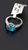 Picture of Popular Design Sea Blue Micro Pave Setting Rings