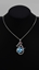 Show details for Efficiency In  Sea Blue Swarovski Element Necklaces