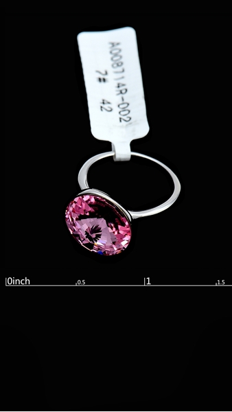 Picture of Charming Swarovski Element Single Stone Rings