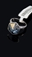 Show details for Touching Single Stone Gray Rings