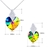 Picture of Female Zinc Alloy Necklace And Earring Sets 2BL050488S