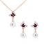 Show details for Artificial Pearl Small Necklace And Earring Sets 2YJ053526S
