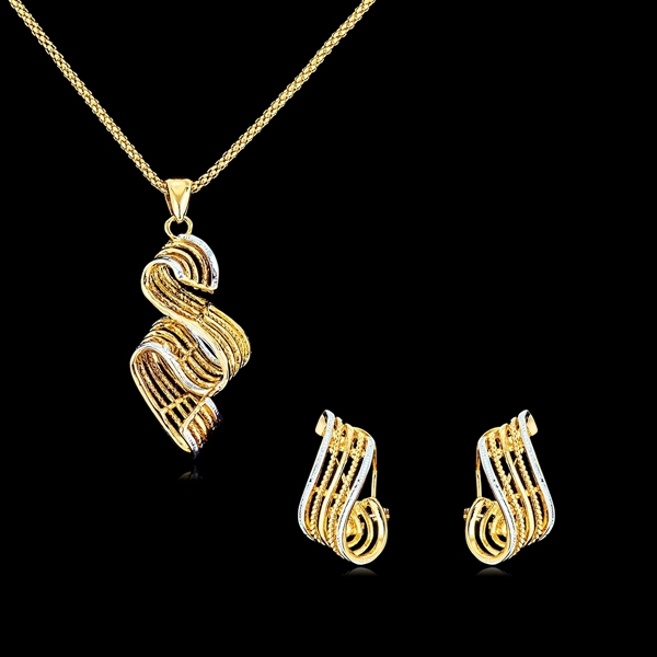 Picture of Gorgeous Zinc-Alloy Dubai Style 2 Pieces Jewelry Sets