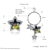 Picture of  Swarovski Element Simple Dangle Earrings 3LK053704E