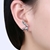 Picture of Medium Simple Stud Earrings 3LK053821E