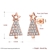 Picture of Simple Cubic Zirconia Stud Earrings 3LK053849E