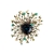 Picture of Casual Artificial Crystal Brooches 2YJ053997
